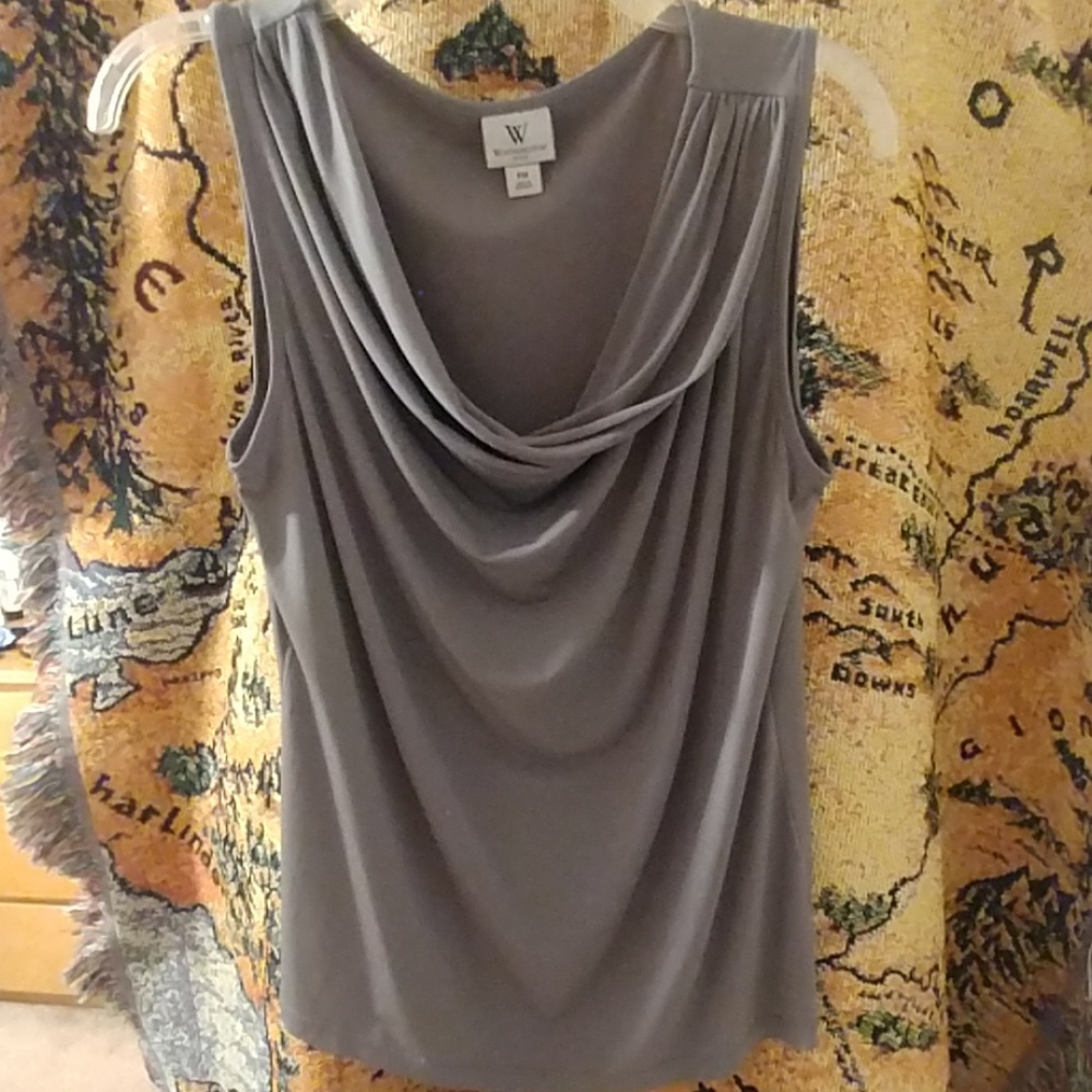Worthington gray tank top